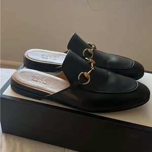 GUCCI Mens Princetown Leather Loafer - SIZE 6
